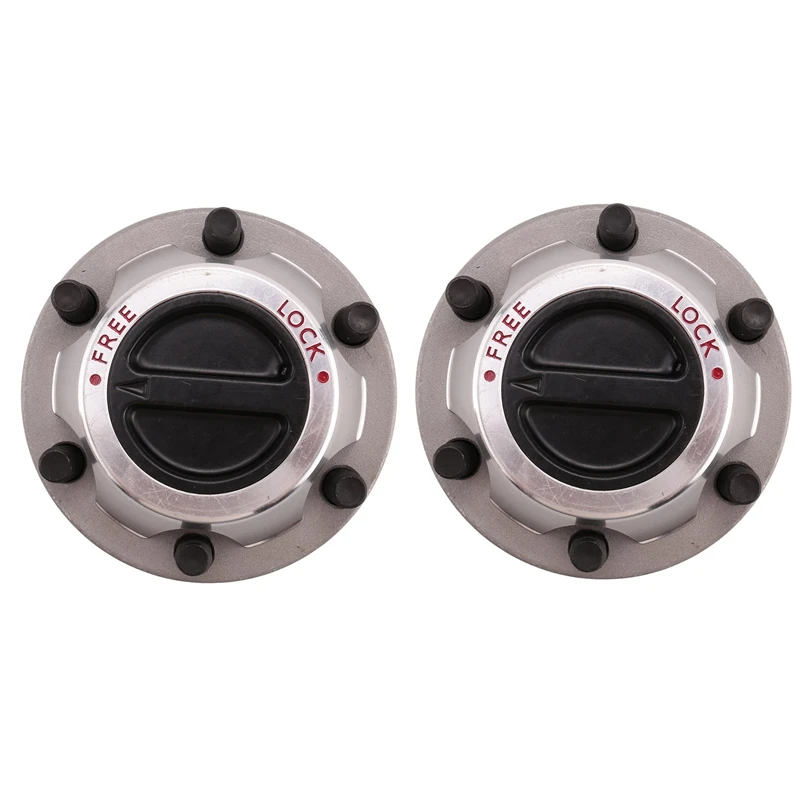 2X 40250-01J01 Y60 Y61 MT Manual Free Wheel Locking Hub Lock For Nissan Safari Patrol ZD30 RD28 TD42 4025001J01