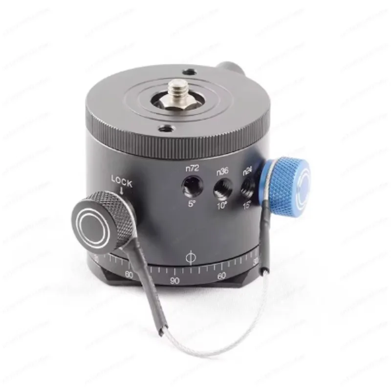 

JM Fittest DH-55D HDR Panorama Tripod Ball Head with Indexing Rotator, Aluminum Alloy Max Load 15kg/33Lbs