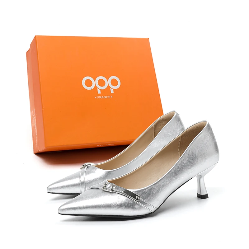 

OPP Women Heel Sandals Party Fashion Comfortable Heel Shoes Luxury Design High Heel Shoes