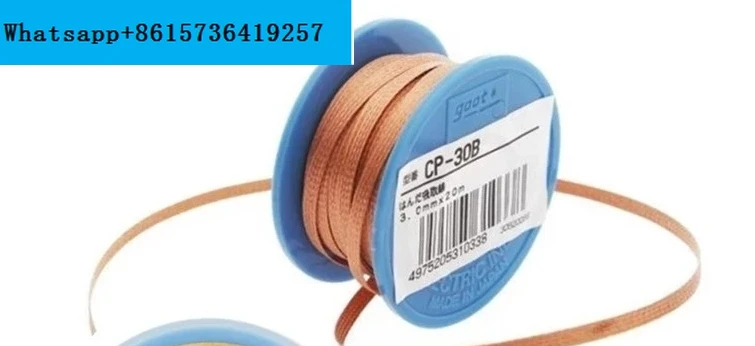 

Original Goot Soldering Wick CP15B CP20B CP25B CP30B CP35B Desoldering Braid Solder Remover BGA Solder Wick Welding Tools