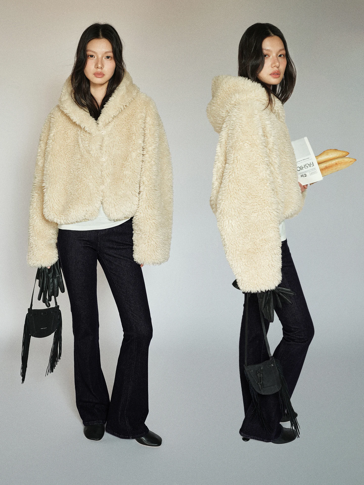 

Классические оригинальные джинсы-микроклеш из денима, эластичные, удобные, стройнящие, длинные, женские, повседневные, со средней посадкой, из смесового хлопка