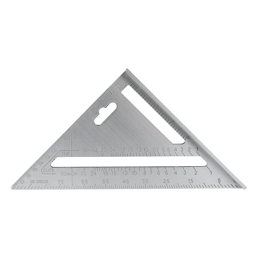 7" British Tripod Aluminium Angle Protractor for Woodworkers Carpenter's Tools 90 Degree Thick Leather Woodworker's Right Angle image 3