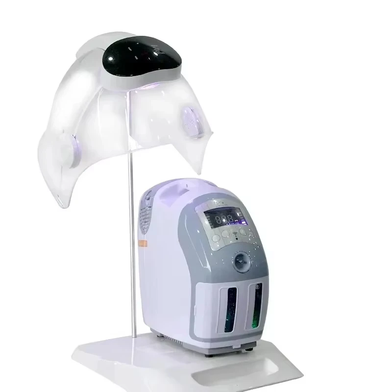 Gesichtsmaske Peel Hautpflege Akne Hyperbare Sauerstoffmaske Schönheitsmaschine Wasserstoff Sauerstoffmaske Maschine H2O2 Bubble Machine 09