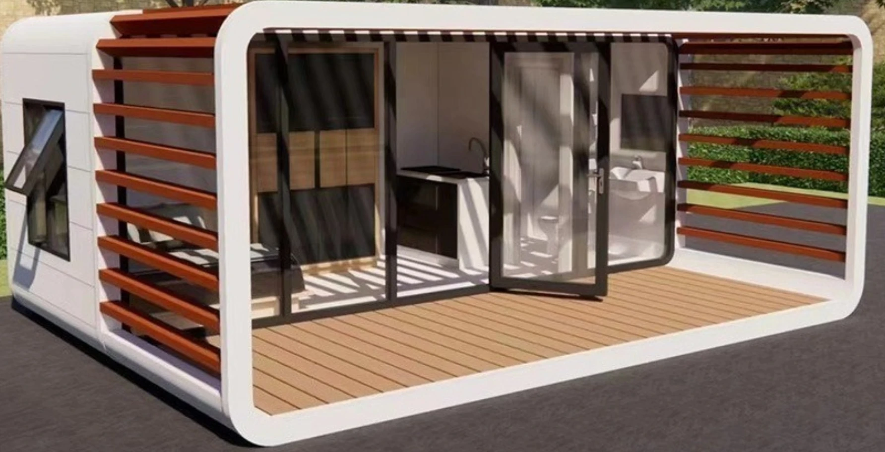 

Scenic spots, homestay Internet celebrity space capsules, outdoor, removable toilets