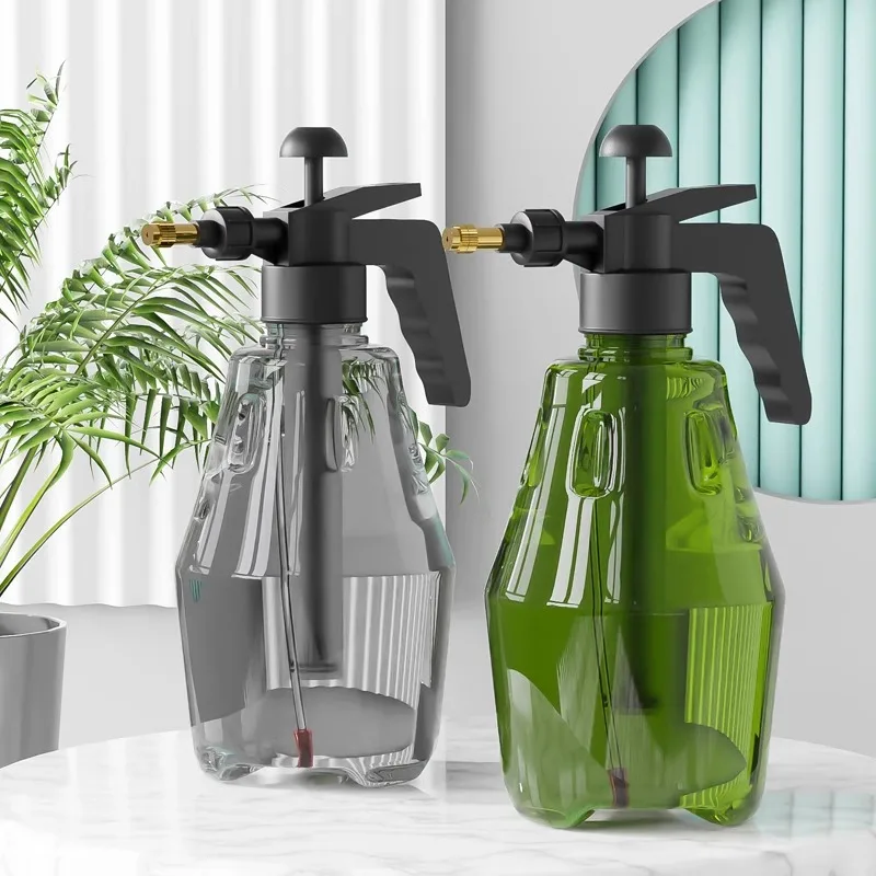 Premium Plastic Pressure Spray Bottle Car Washing Pressure Spray Pot Adjustable Nozzle High-Pressure Mist Sprayer Gardening Tool