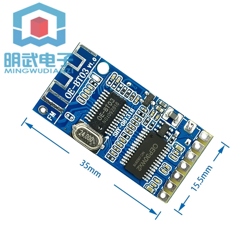 OE-BT03 Bluetooth Power Amplifier Board Digital Module Remote Control U Disk TF Card Lossless MP3 Decoding Audio Receiver