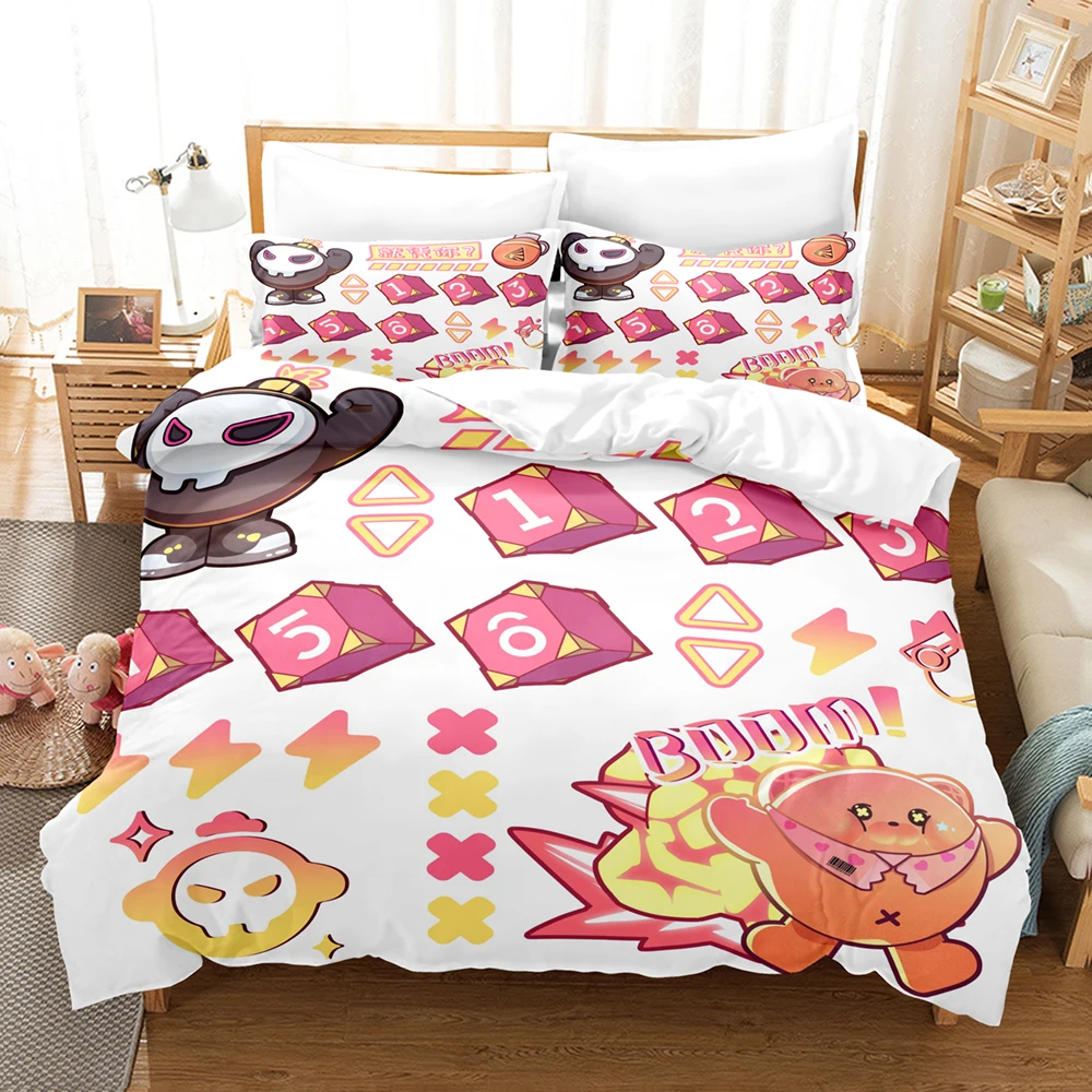 3D Print Game The Egg Party Bedding Sets Duvet Cover Set With Pillowcase Twin Full Queen King Bedclothes Bed Linen Home Textiles