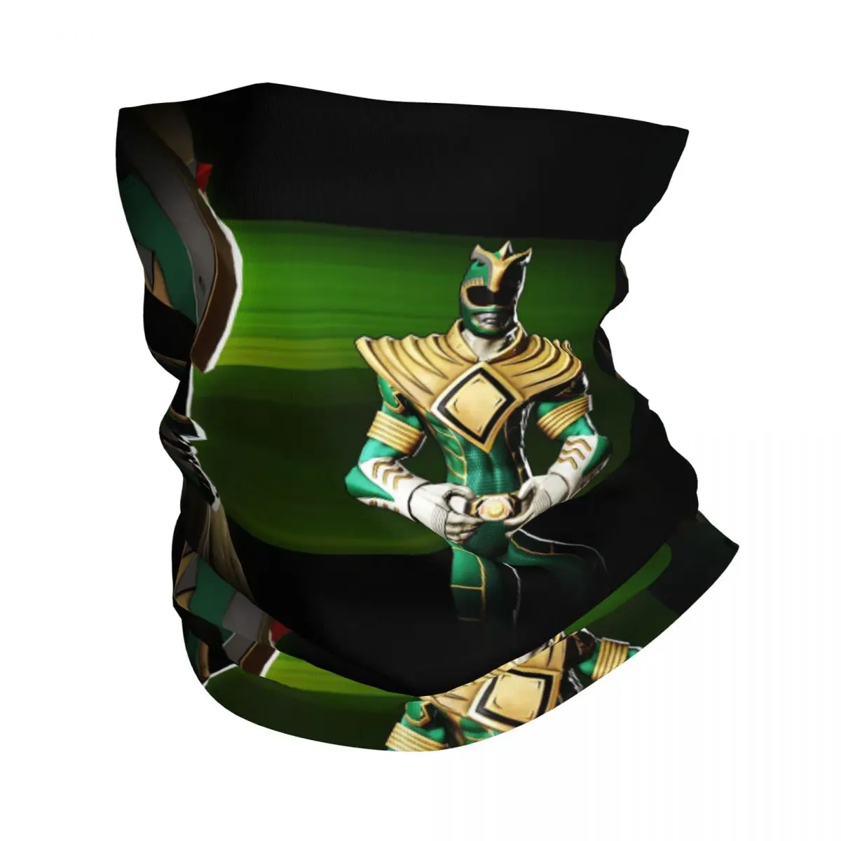 

Mighty Morphin Power Ranger Bandana Neck Gaiter Printed Wrap Scarf Multi-use FaceMask Cycling Unisex Adult All Season