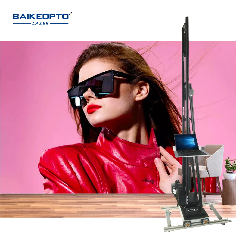 

BK-UP600A Five Colors High Speed Vertical Black Rails Durable Printing Wall Printer Machine Vertical Uv Wall and Floor Printer