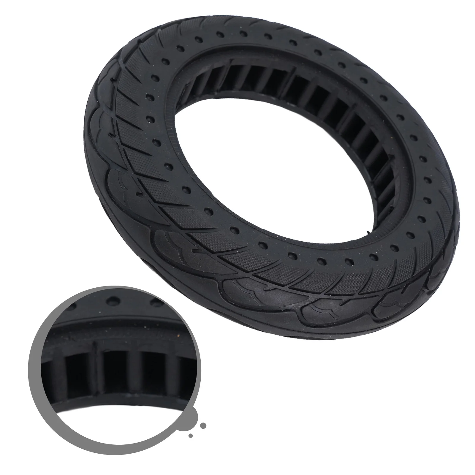 

Твердые 10-дюймовые шины 10x2 125 для электрического скутера Ninebot F20 F25 F30, сменное резиновое колесо для расширенного использования