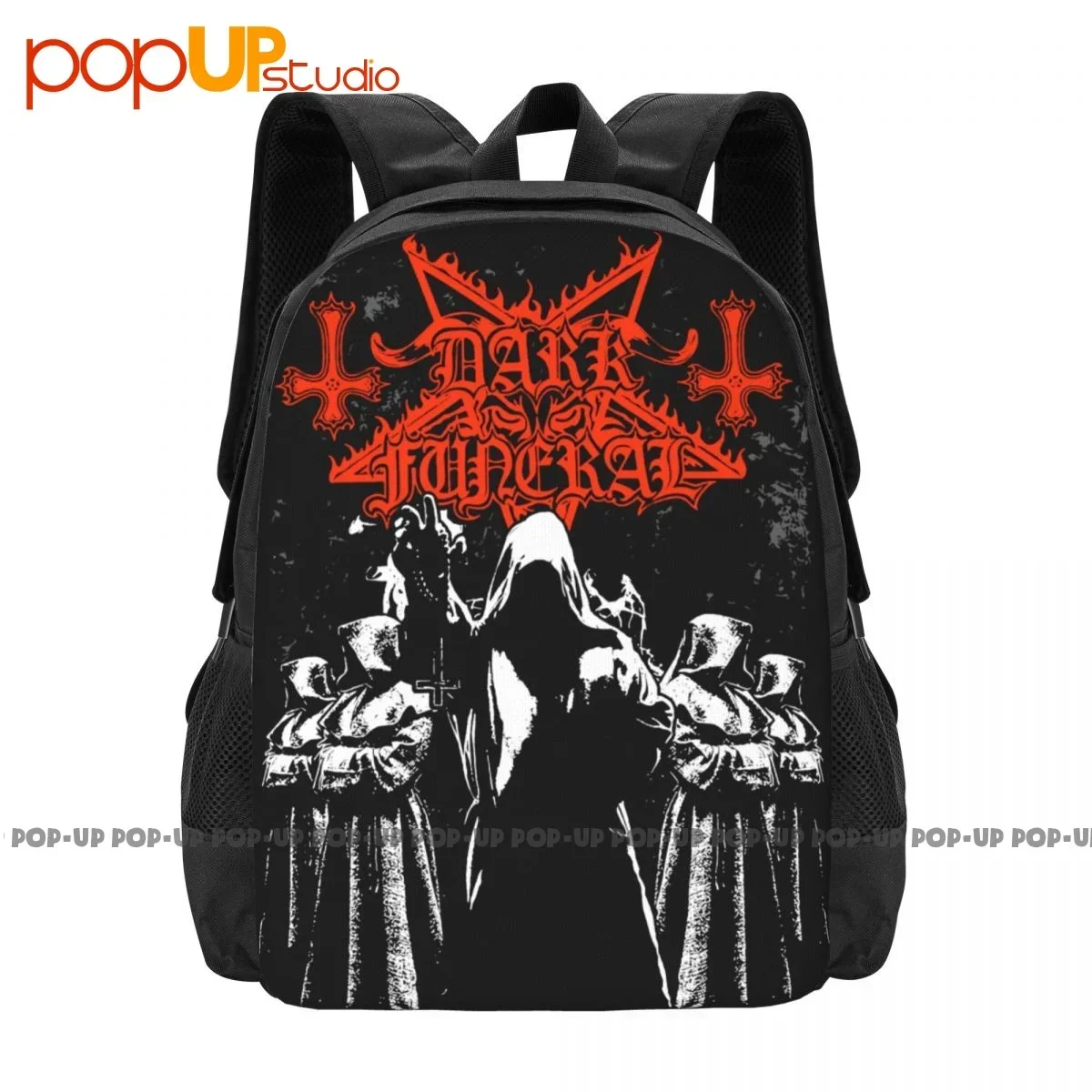 Dark Funeral Shadow Monks S Mmetal Backpack Large Capacity Hot Training Gym Tote Bag Bags For Travel