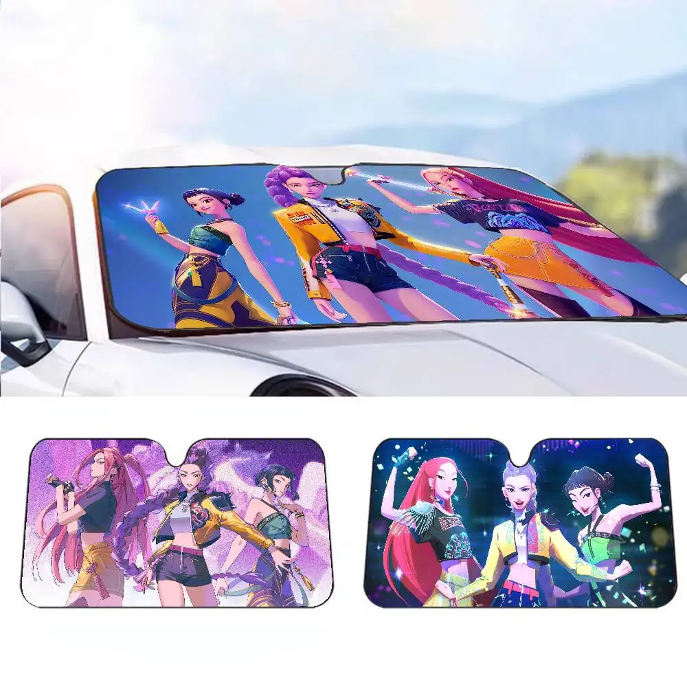 

Фильм kpop D-Demon H-Hunter автомобильный солнцезащитный козырек зонтик от солнца на лобовое стекло автомобиля солнцезащитный козырек от ультрафиолета и внутренний охладитель