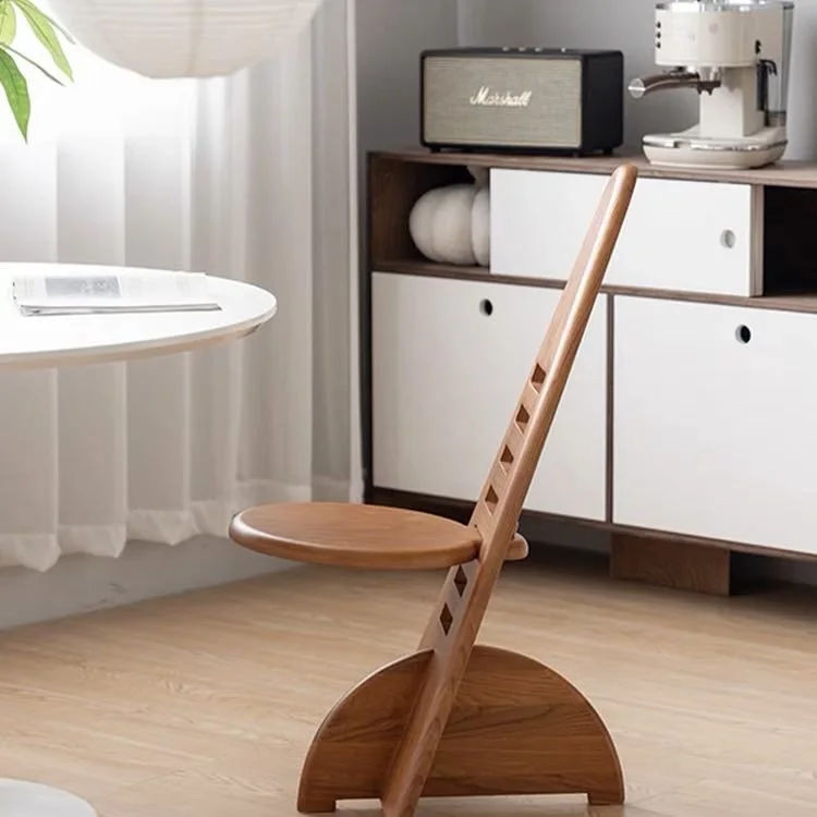 كرسي صالة المطبخ المنزلي والمكتب والفندق قابل للتعديل (الارتفاع) مطعم بارك غرفة المعيشة كرسي غرفة المعيشة من الخشب الصلب #2