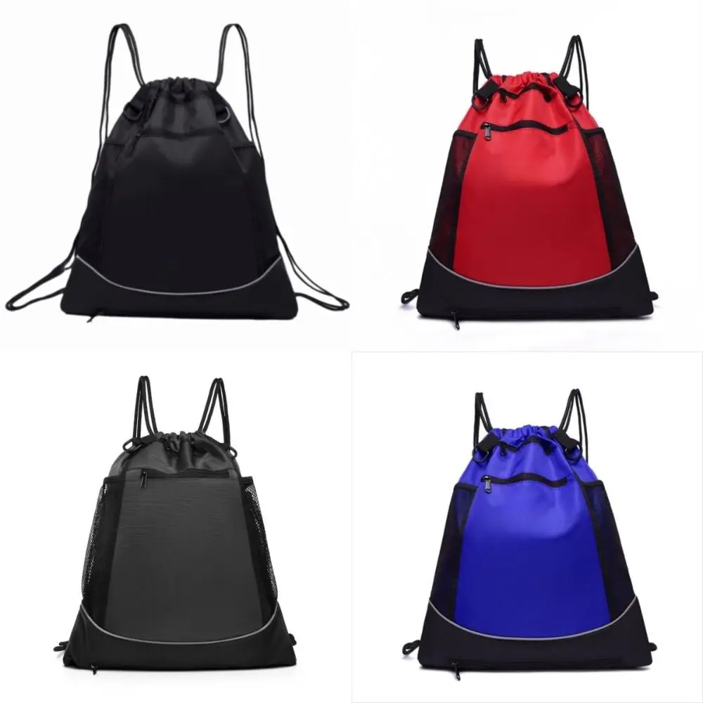 

Водонепроницаемый спортивный рюкзак для мячей, полиэстеровая дорожная сумка на плечо для спортзала с сетчатым карманом, большая вместимость
