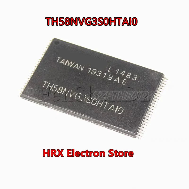 100% New Original TH58NVG3S0HTAI0 TSOP48 8G Nand Flash TH58NVG3S0HTAIO(5-10piece)