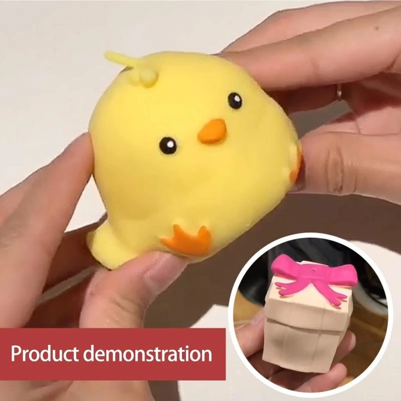 090B 2in Toy Double Side Novelty Toy Pocket Animal Gift Box Kids Anxiety
