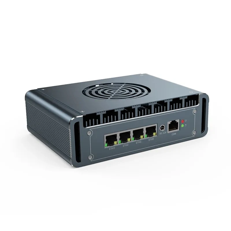 Mini PC 4xintel i226/i225 2,5 Gb LAN N6000 N5105 2 x DDR4 NVMe SSD enrutador suave J6412 N100 servidor VPN ESXI Dispositivo de Firewall resistente