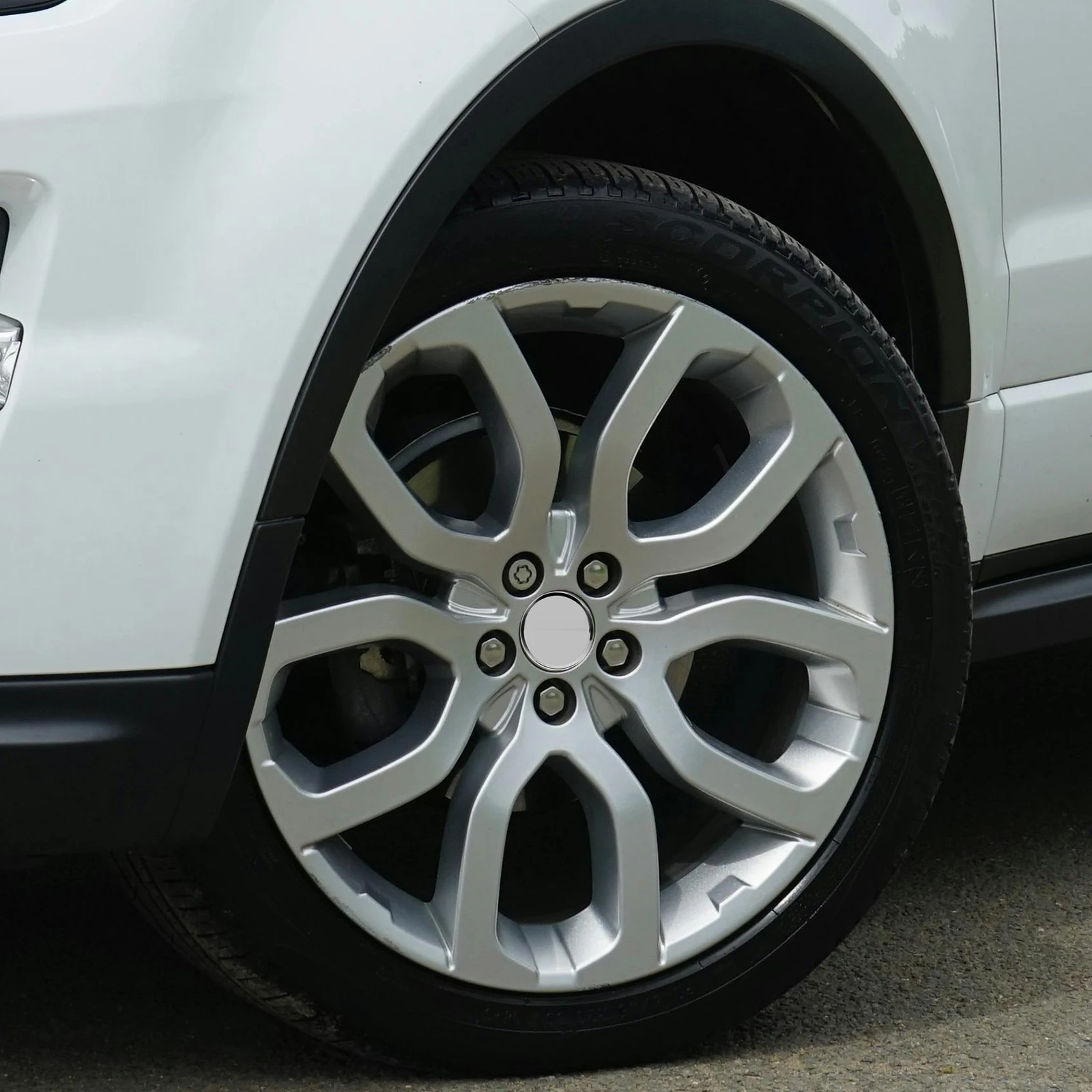 

2pcs 63Mm Car Wheel Hub Covers Silver Wheel Rim Center Caps Replacement Durable Waterproof Universal Fit For Truck Vehicle