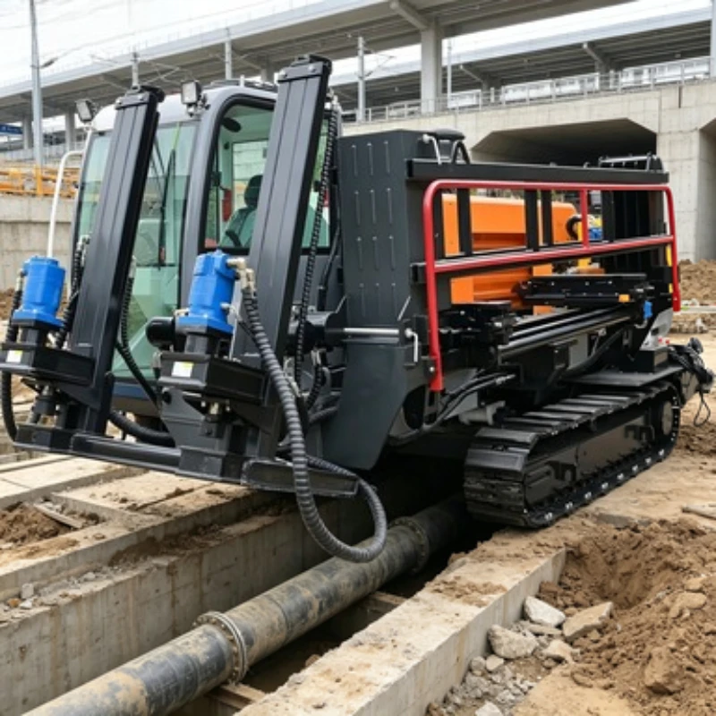 Horizontal Directional Drill Rig Customizable Pull Thrust Force For Different Projects