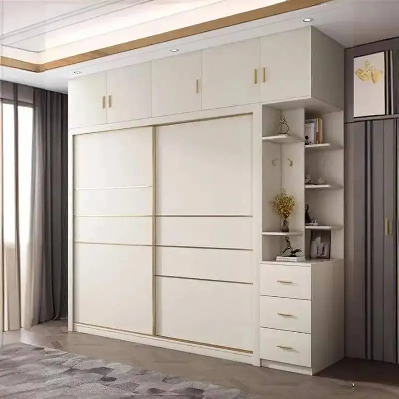 

Nordic Hanging Clothes Wardrobes Wooden Bedroom Space Saving Storage Closet Clothes Organizer Armarios De Ropa Furniture Home