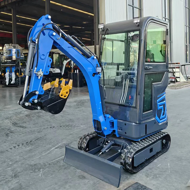 

Chinese Factory Small Digger Agriculture 1.2 Ton Epa Engine Rubber Crawle Mini Excavator Hydraulic Diesel Orchard Micro Bagger