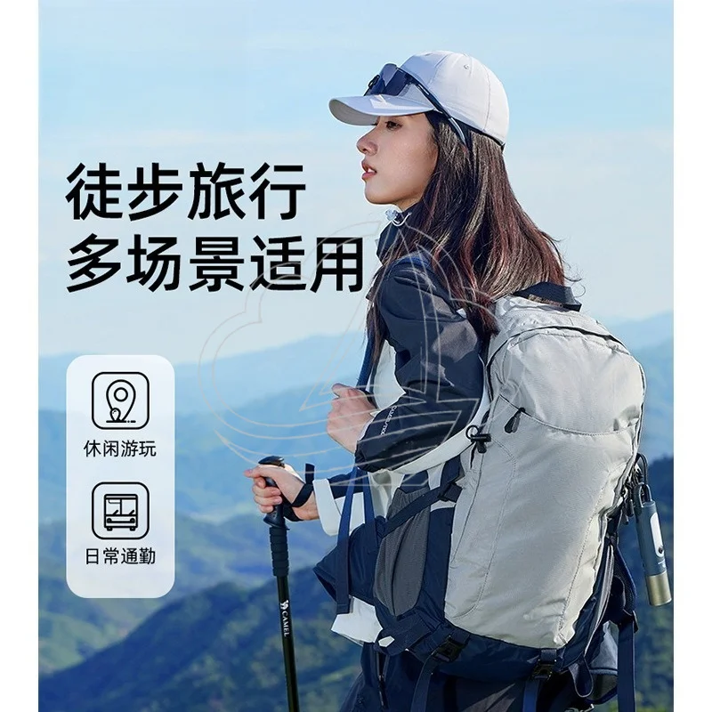 Outdoor Hiking Backpack Lightweight Travel Daypack Large Capacity School Bookbag Sports Rucksack for Trekking Camping