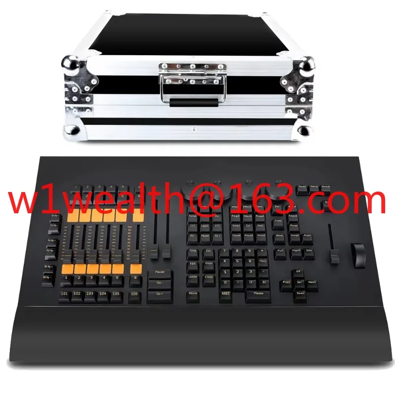 Console Computer Controller Black Horse Wing Command Wing Stage Lighting  Console Including Aviation Box