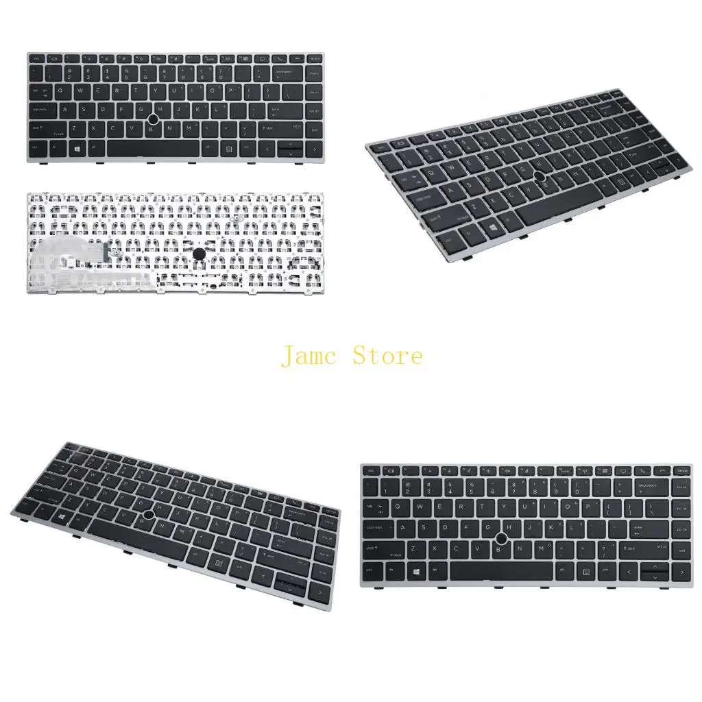 

LX0B US English Keyboard For ZBook 15u G3 HPElite Book 840 846 745 Laptop
