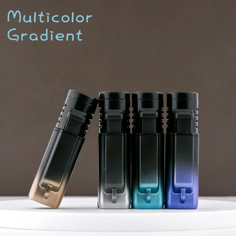 2027  Multi-Color Dimmable Cigars at a Loss, with a Visible Air Window and Three Straight Impact Windproof Lighter