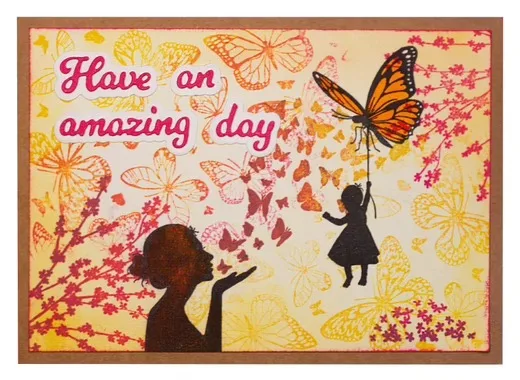 Butterfly background Stamps And Dies New Arrival 2025 Scrapbook Diary Decoration Stencil Embossing Template DIY Greeting Card