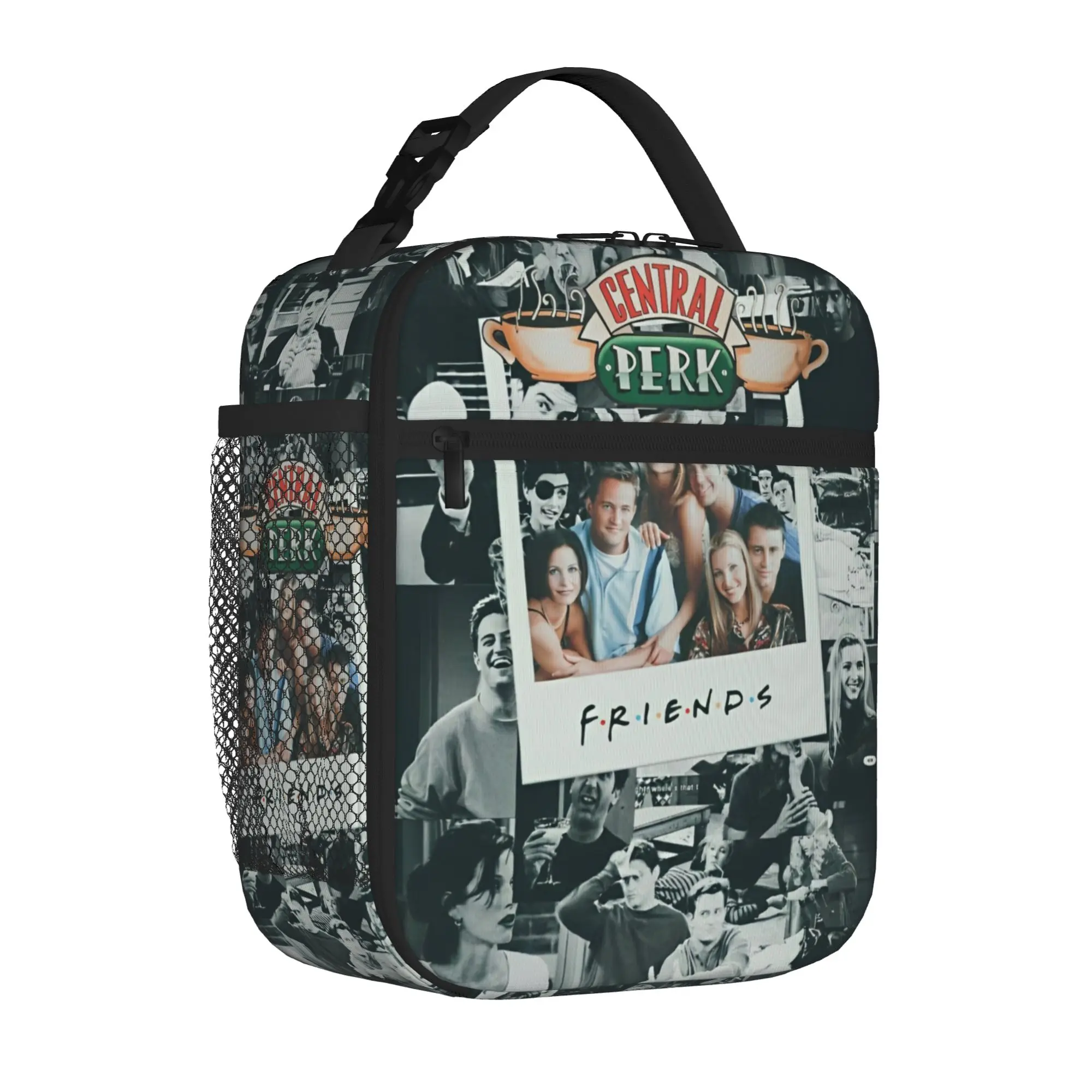 Insulated Lunch Tote Bag Friends The TV Series Unique Design American Rachel Cooler Thermal Lunch Boxes Portable For School