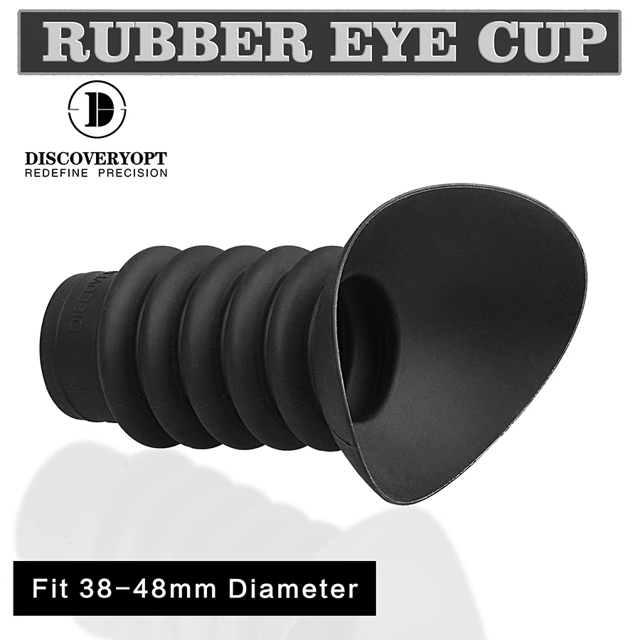 

Discovery Rubber Eyeshade Scalability Sight Eyeguard 38-48mm Antiimpact Optics Sight Eye Protectors Cover For Hunting