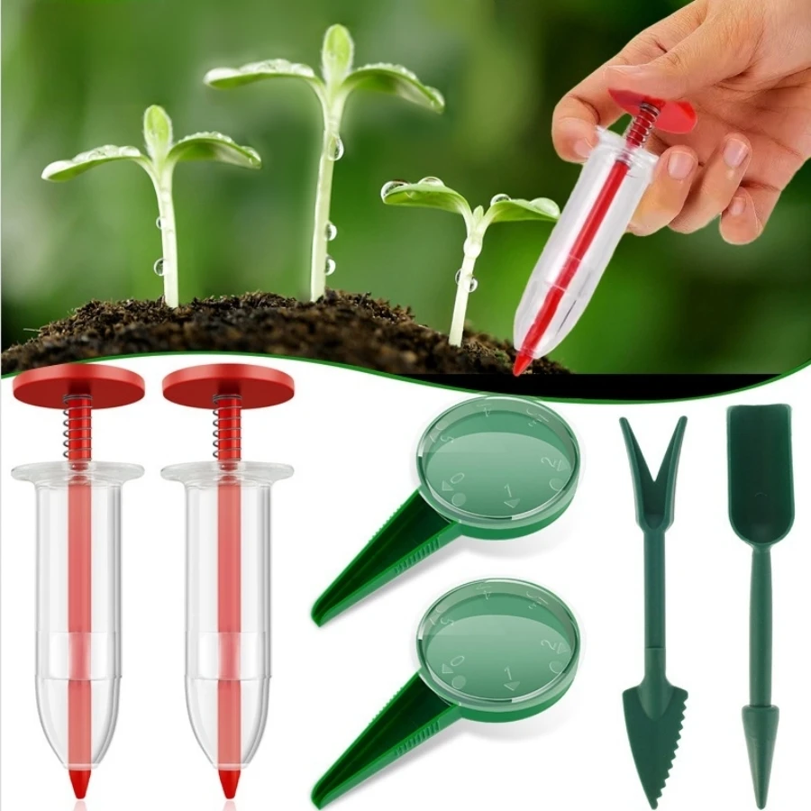 Adjustable Seed Distributor - An Easy-to-Use Manual Seeder Suitable for All Seeds, An Ideal Garden and Lawn Care Tool