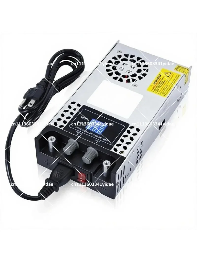 Adjustable AC to DC Converter 60V 0-10A Power Supply SMPS Switching Power Supply US Plug Max 600W