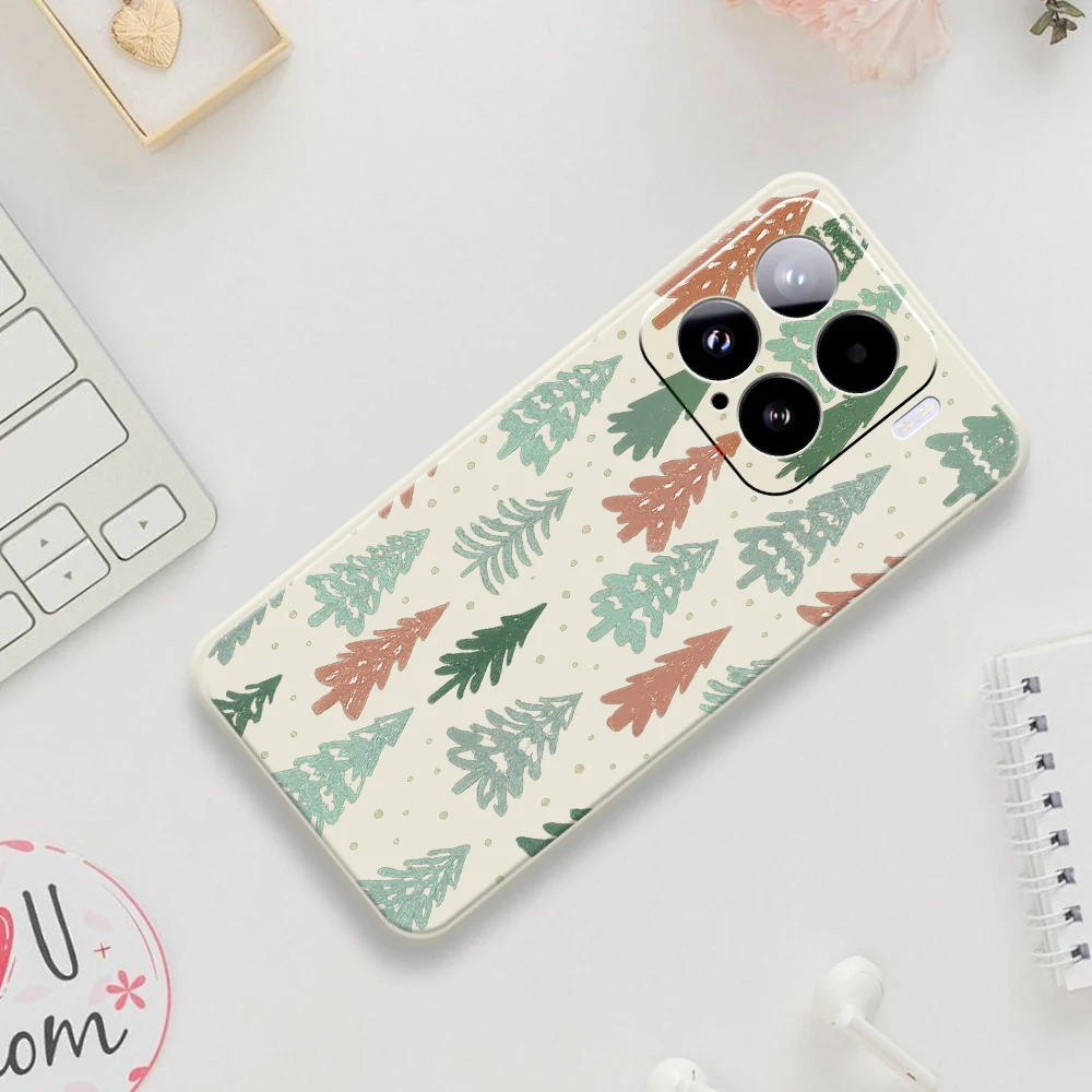Christmas Tree Phone Case For Xiaomi Mi 15 Ultra Mi 14T 13T 11T Pro Cover For Xiaomi Mi 13T Pro Mi 11T Pro Silicone Soft Cases