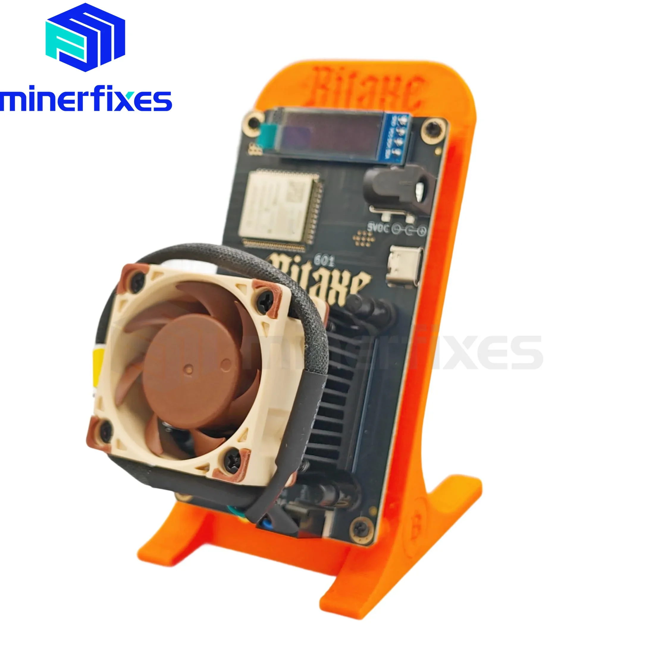 Nouveau Bitcoins Miner Bitaxe Gamma 601 Cryptos Miner 1.2TH/S de Antminer S21 Pro Asic Miner BTC Miners usage domestique 100% silencieux