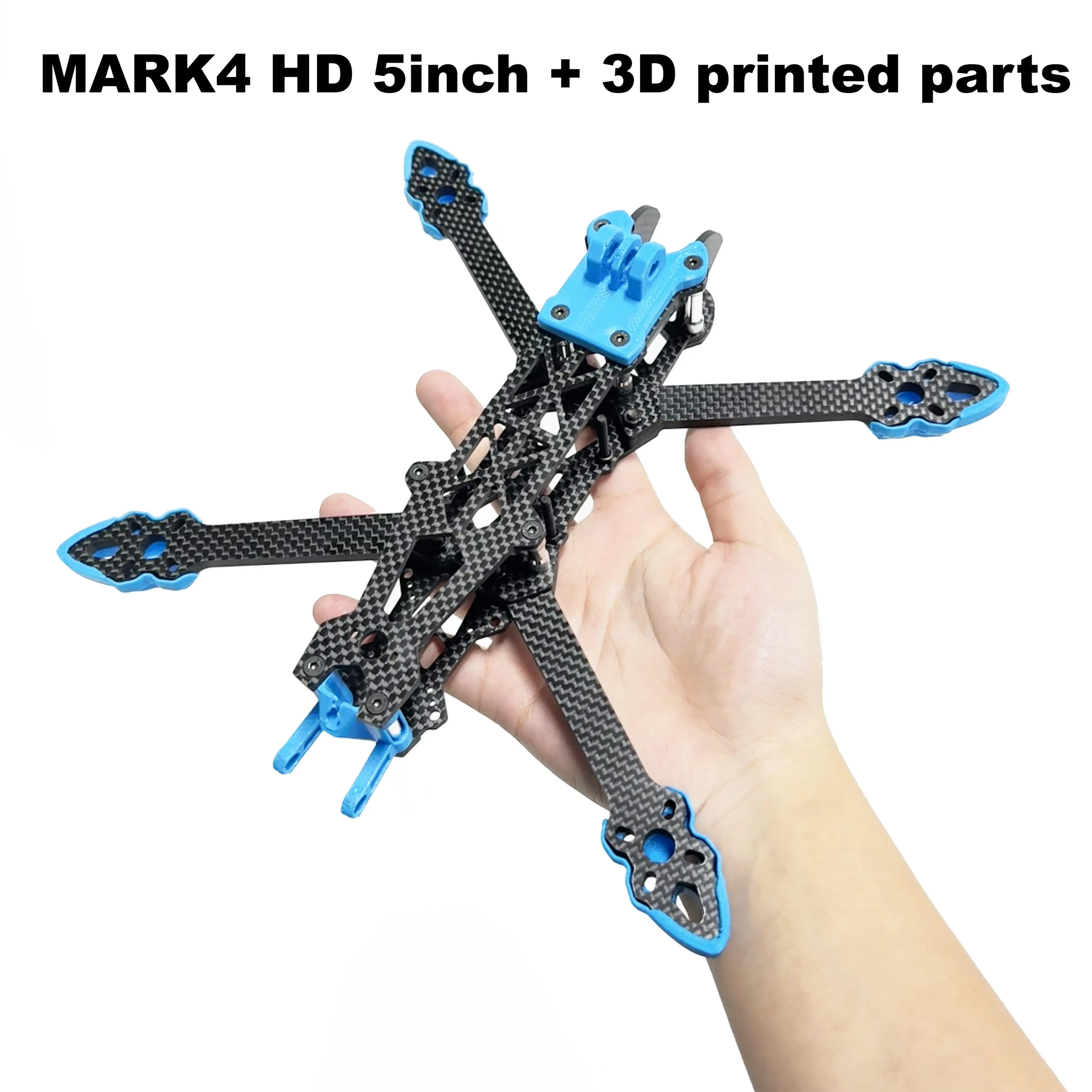 

HotRC MARK4 V2 5 7 8 9 10-дюймовый стоечный дрон с управлением полетом 45/60A 4INI ESC FPV из углеродного волокна PV Racing Drone Квадрокоптер Фристайл