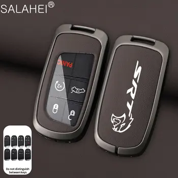 道奇SRT Ram Charger 1500 Challenger、吉普Renegade Compass Grand Cherokee、克萊斯勒300C Wrangler的汽車鑰匙套 8 最佳銷售 吉普叛逆者(Jeep Renegade)的配件 - №1