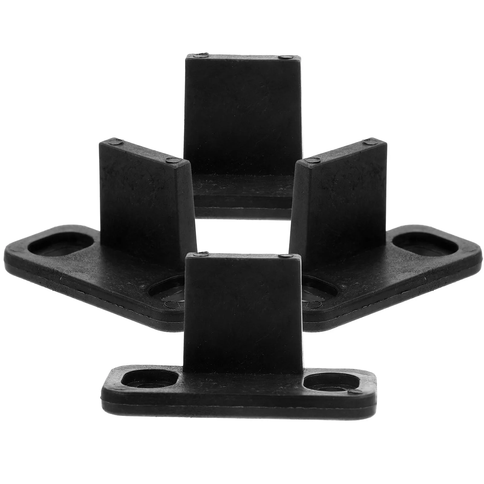 4Pcs Sliding Door Floor Guide Bracket Floor Mount Guide Suitable for Barn Doors Closet Doors Sliding Door Hardware