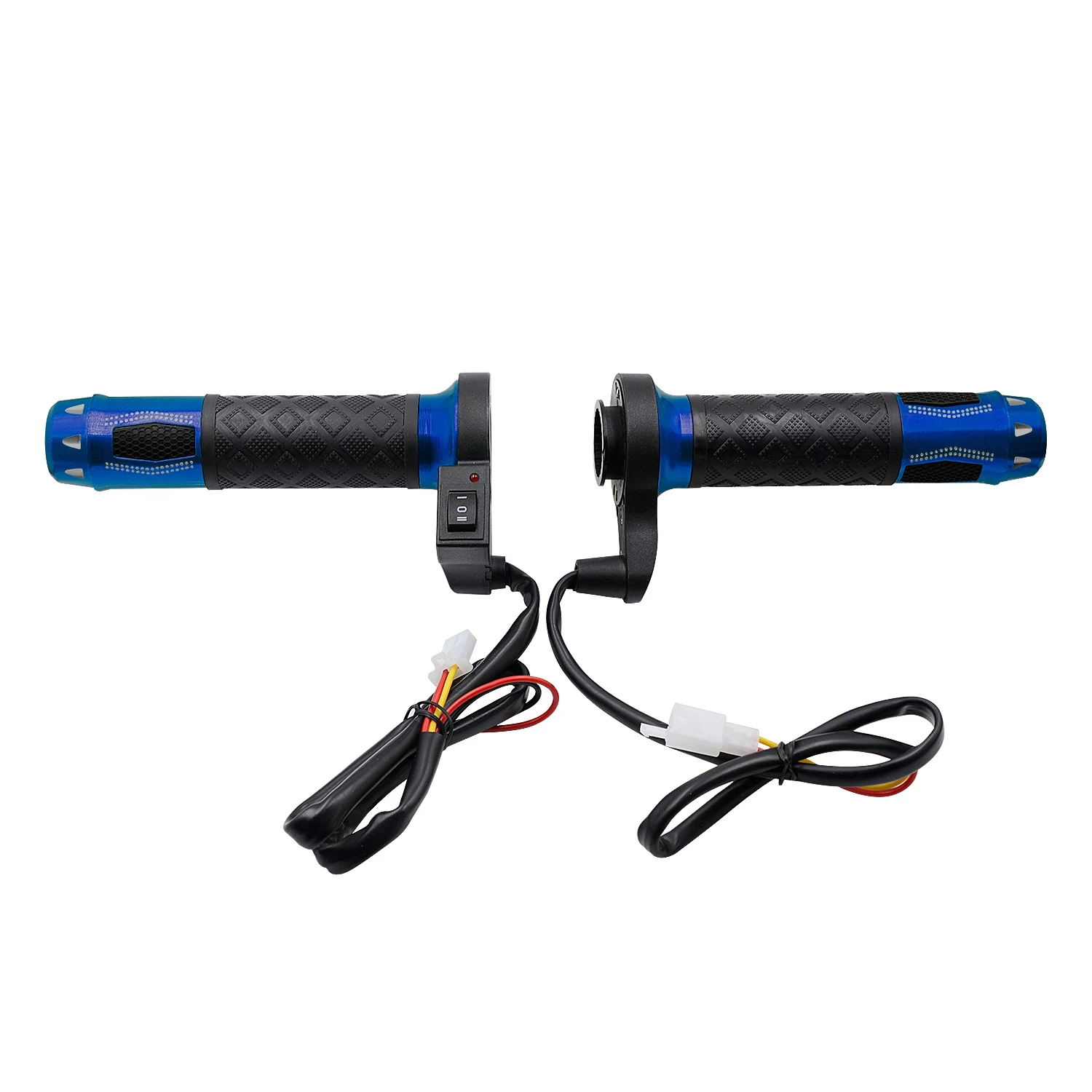 

12V 22MM Motorcycle Handlebar Electric Heat Handle Grips Modified Handlebar Repalcement Universal Blue