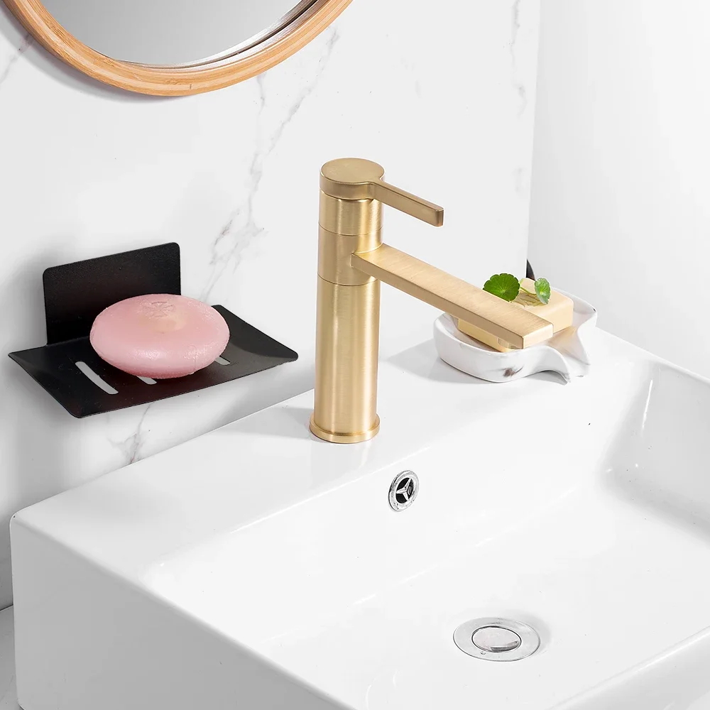 Metal Soap Holder Self-Adhesive Carbon Steel Soap Box Wall Mounted Drain Storage Rack Bathroom Kitchen Organizer Free Punch