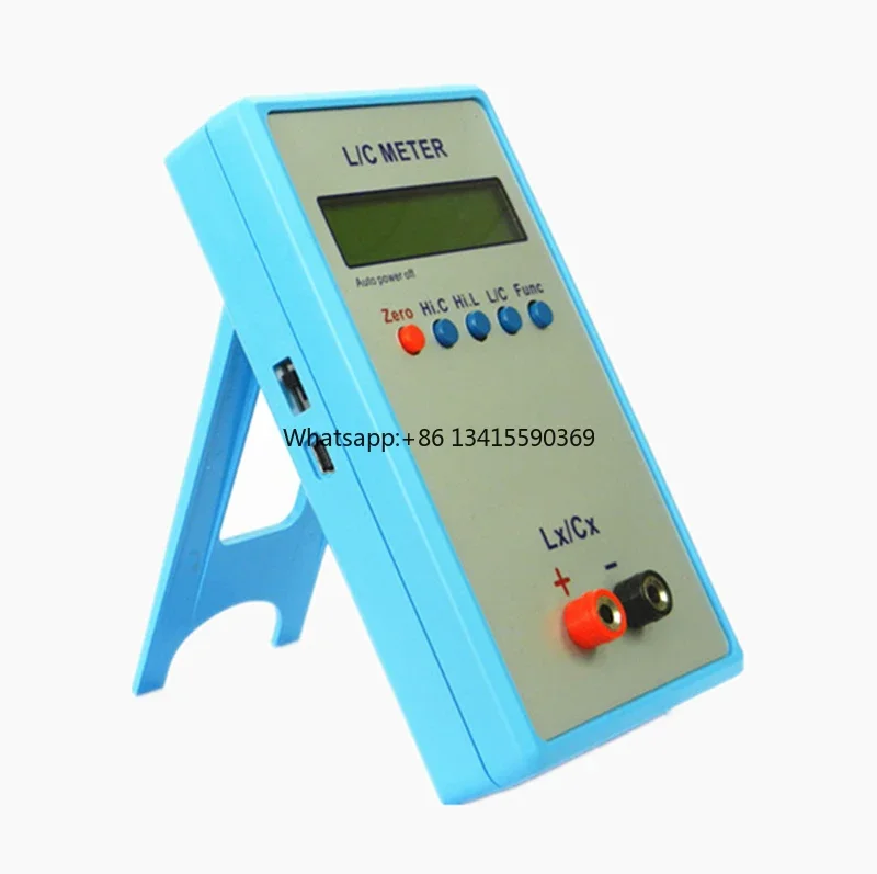 

Digital LC Meter Portable LCD 1uH -100H Inductance 1pF-100mF Capacitance L/C Tester Meter LC200A Multimeter