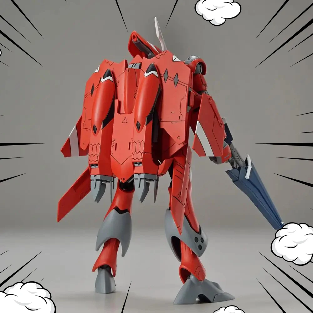 В наличии оригинальная фигурка BANDAI HG The Super Dimension Fortress Macross Sturmvogel VF-22S, аниме, собранная модель игрушки