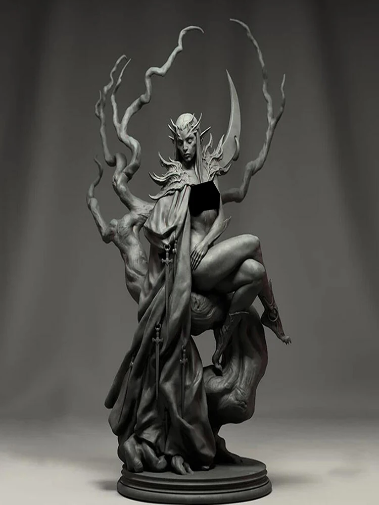 

Unassambled 1/24 ANCIENT FANTASY WOMAN SOLDIER Resin figure miniature model kits Unpainted
