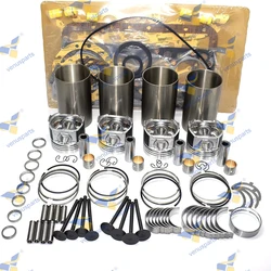 4G63 Overhaul Rebuild Kit For Mitsubishi Piston Rings Cylinder Liner Full Gasket Set Engine Parts MD194365