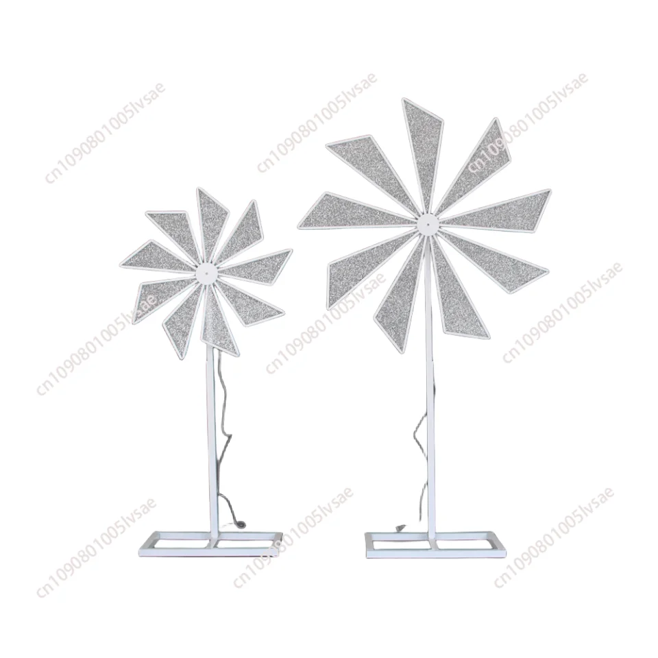 

Wedding Windmill Road Guide Wedding Props Electric Rotating Iron Wedding Stage Arrangement