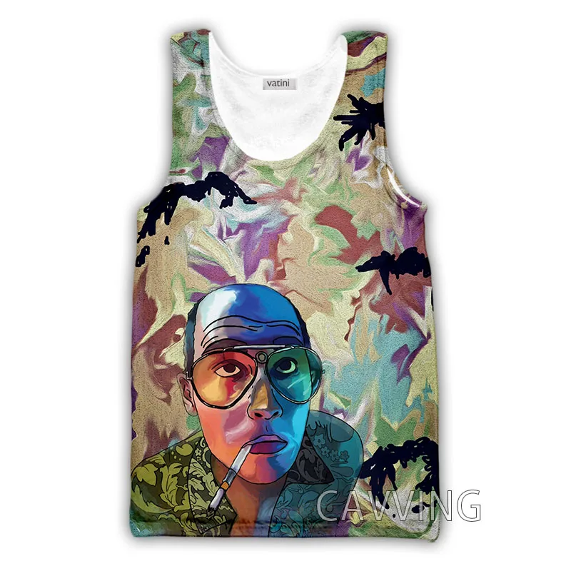 CAVVING 3D Printed  Fear and Loathing In Las Vegas Tank Tops Harajuku Vest  Summer Undershirt Shirts Streetwear for Men/women V2