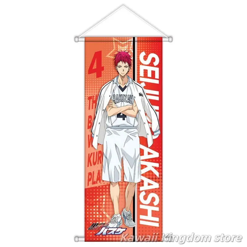 Tetsuya Kuroko Taiga Kagami Ryōta Kise أنيمي التمرير قماش جدار الشنق اللوحة ديكور المنزل أنيمي ملصق جدار غرفة الفن