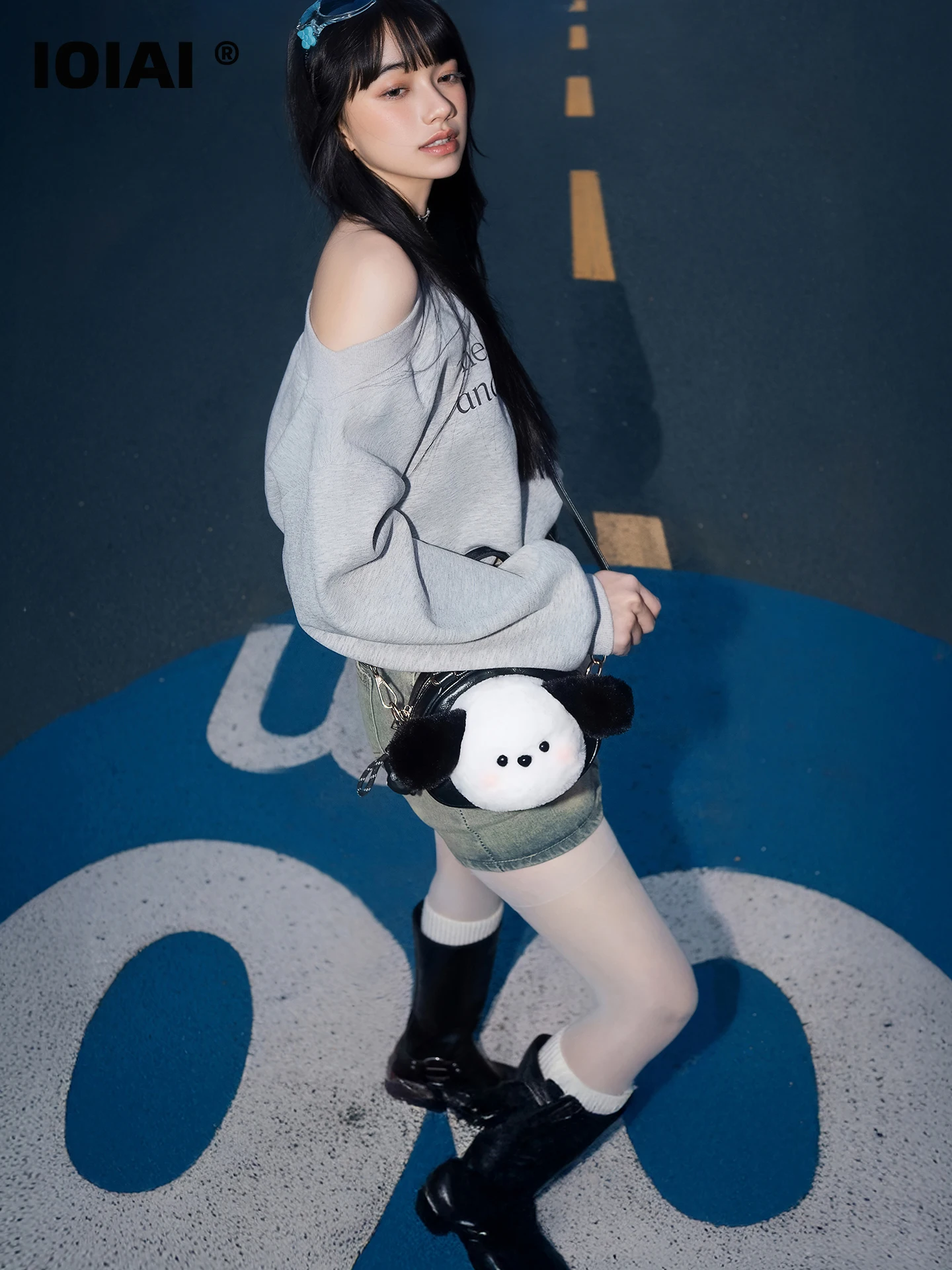 Новая сумка, женская милая щенок, новинка 2024, сумка-мессенджер, ценная сумка через плечо, кошелек для монет, подарок на День святого Валентина