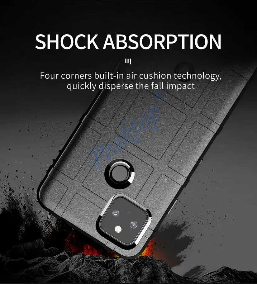 For Google Pixel 5A case Pixel 5 XL Pixel A4 5G Rugged shield back cover Rubber protective for GOOGLE PIXEL 4A 3A XL Fundas